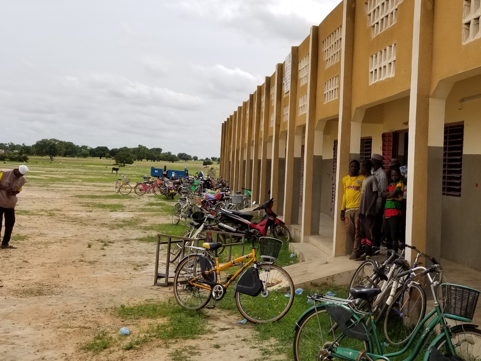 A village school in rural Burkina Faso where Haven Harbor Heritage carried out its outreach